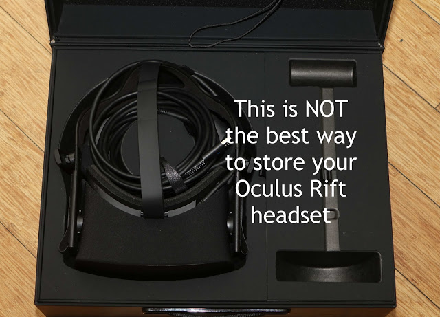 My Oculus Rift Has Migrated From My Desk, To My Closet, To Storage