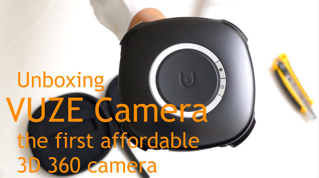 fjer Banyan omhyggelig Vuze 3D 360 camera - unboxing and first impressions of the first affordable  3D 360 camera for consumers | 360 Rumors