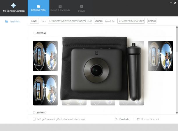 Xiaomi Mijia MI SPHERE 360 camera adds 