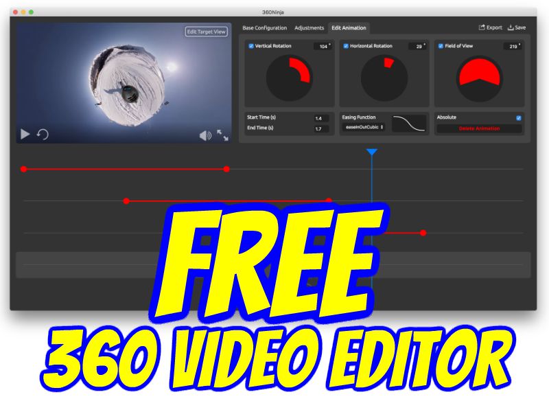 360 video editor software for mac
