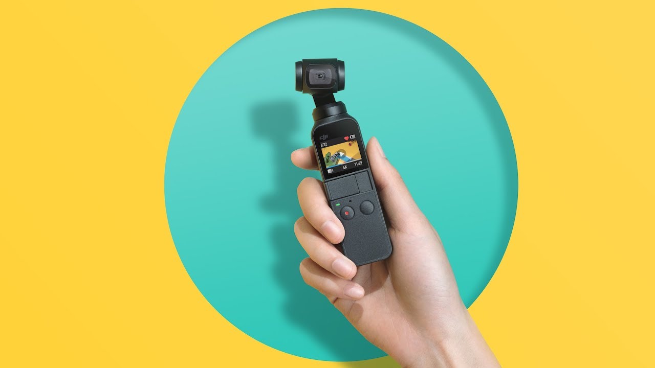 DJI launches Osmo Pocket, the smallest 3-axis gimbal with camera