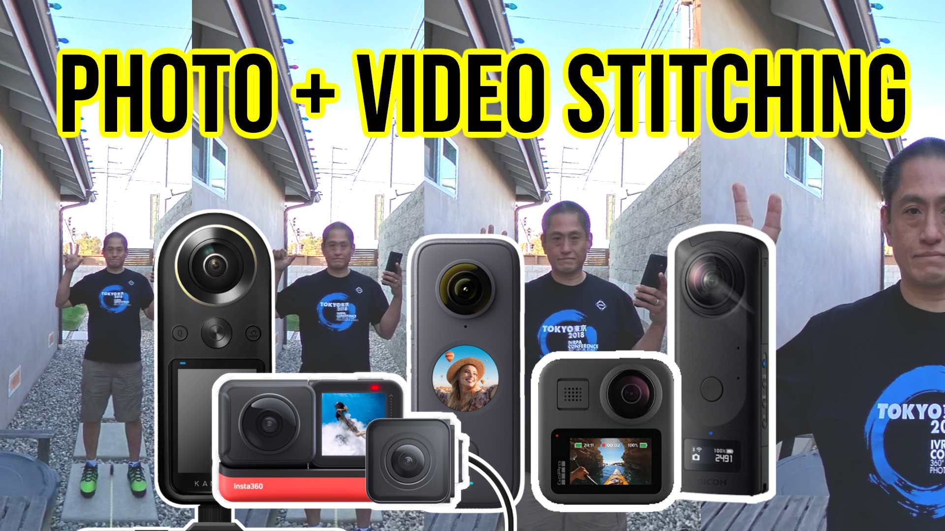 Photo + video stitching comparison: Insta360 One X2 vs GoPro MAX 