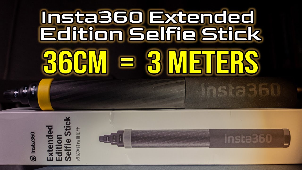 acceptere pelleten pause Insta360 creates new compact 3m selfie stick (collapses to one foot) - 360  Rumors