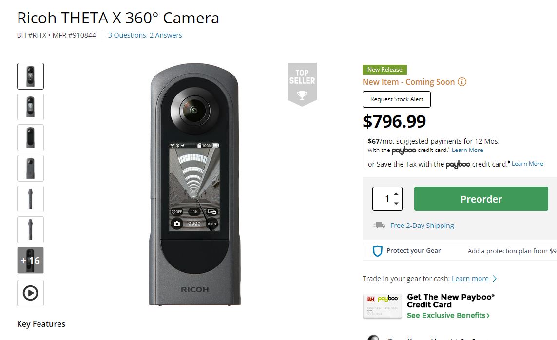How to get Ricoh Theta X preorder with DISCOUNT | 360 Rumors