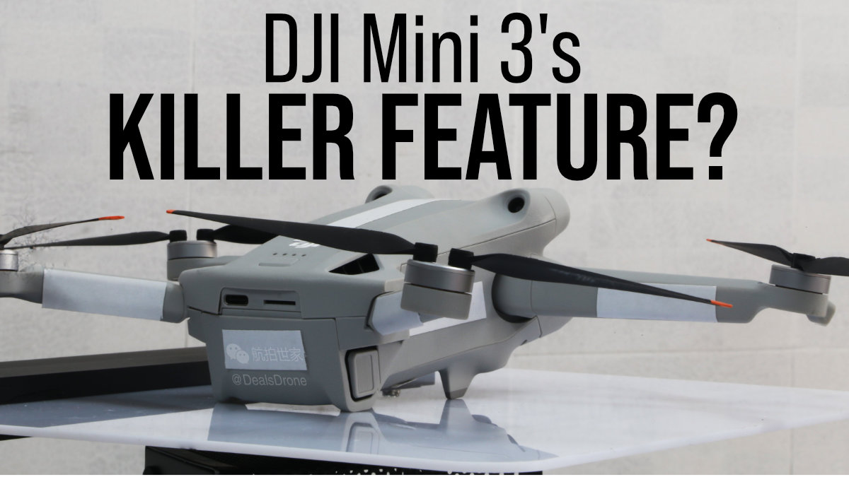 DJI Mini 3 have a killer feature even 3 doesn't have - 360 Rumors