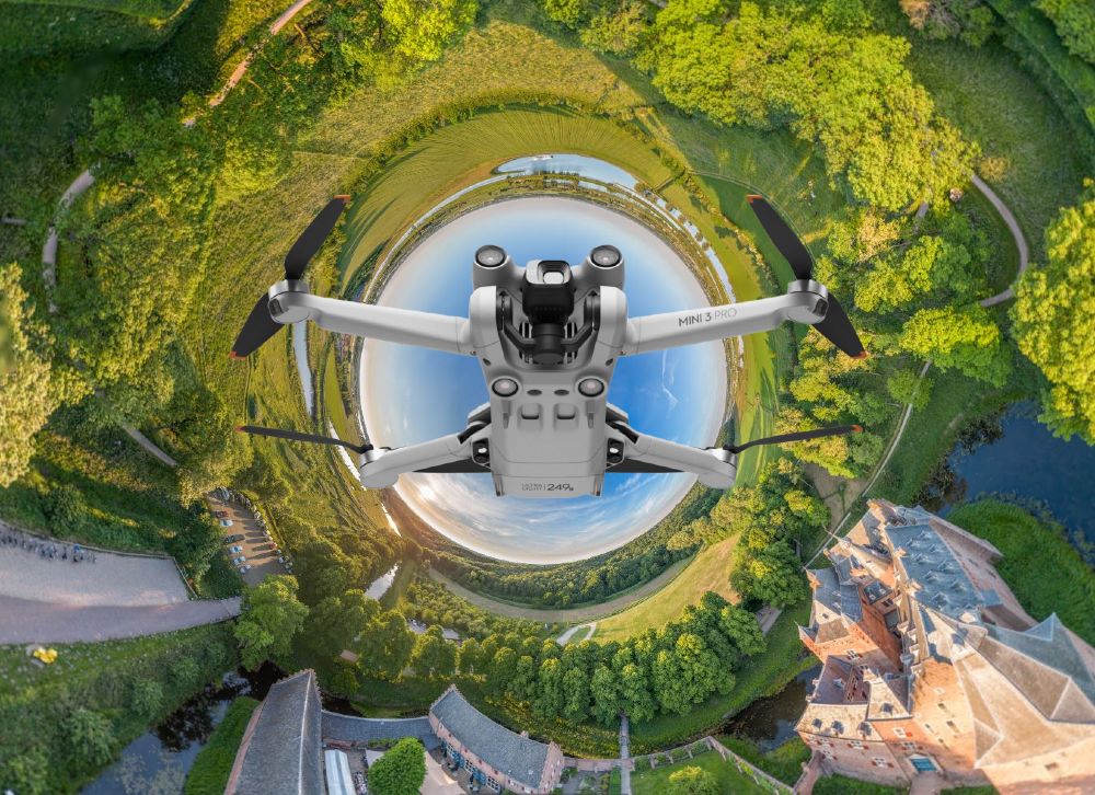 How to take fully spherical 360 photos with DJI Mini Pro (see photo) - Rumors