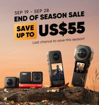 Insta360 end of season sale