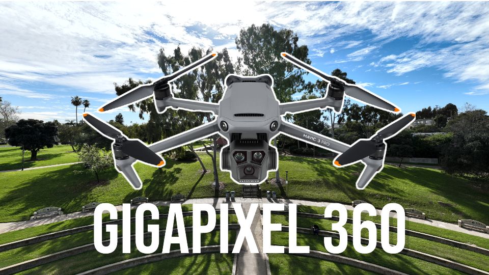 DJI Mavic 3 Pro can now take GIGAPIXEL 360 photos automatically